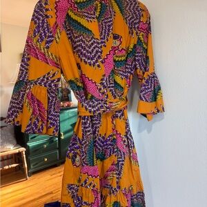 FarmRio Vibrant Multicolor Women's Dress